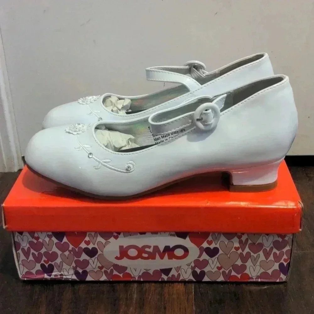 Josmo Girls' Patent Mary Jane Dress Shoes
